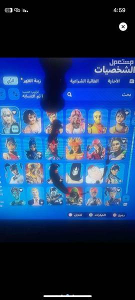 حساب فورت اكس كريتوس يربط بيسي وسوني ب 250 ريال