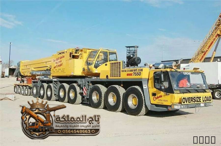 كرين 100طن للإيجار الجبيل